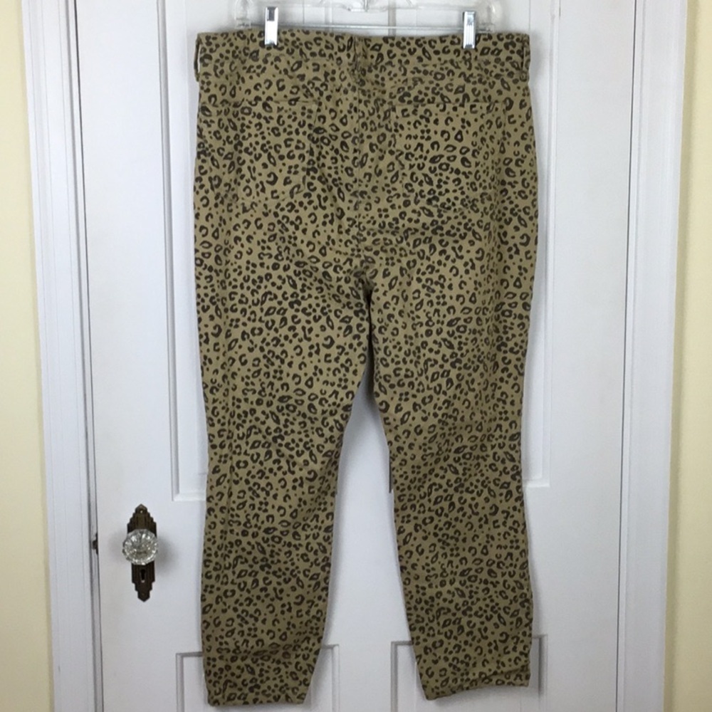 NYDJ Skinny High Rise Jeans Cheetah Denim - Picture 6 of 10